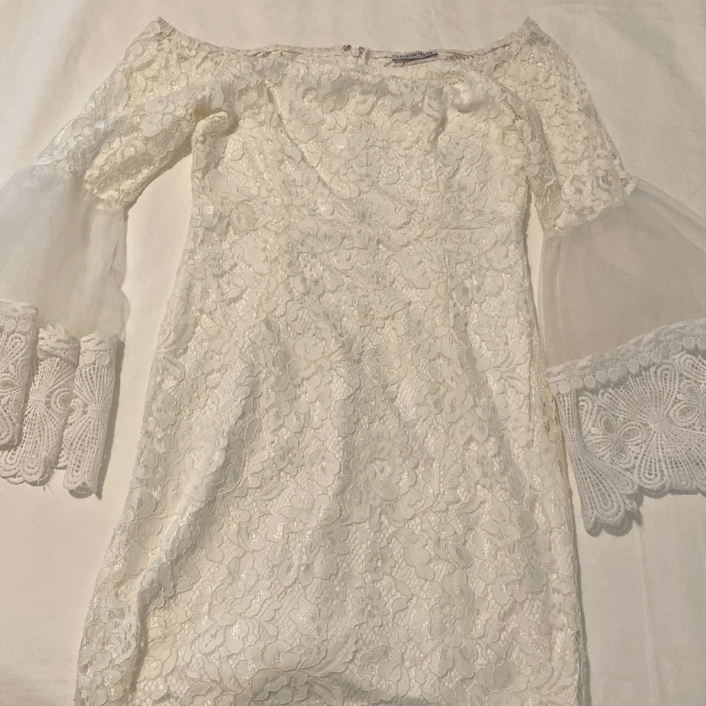 White dress